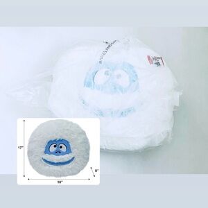 Ruz Bumble The Abominable Snowman Holiday Pillow
